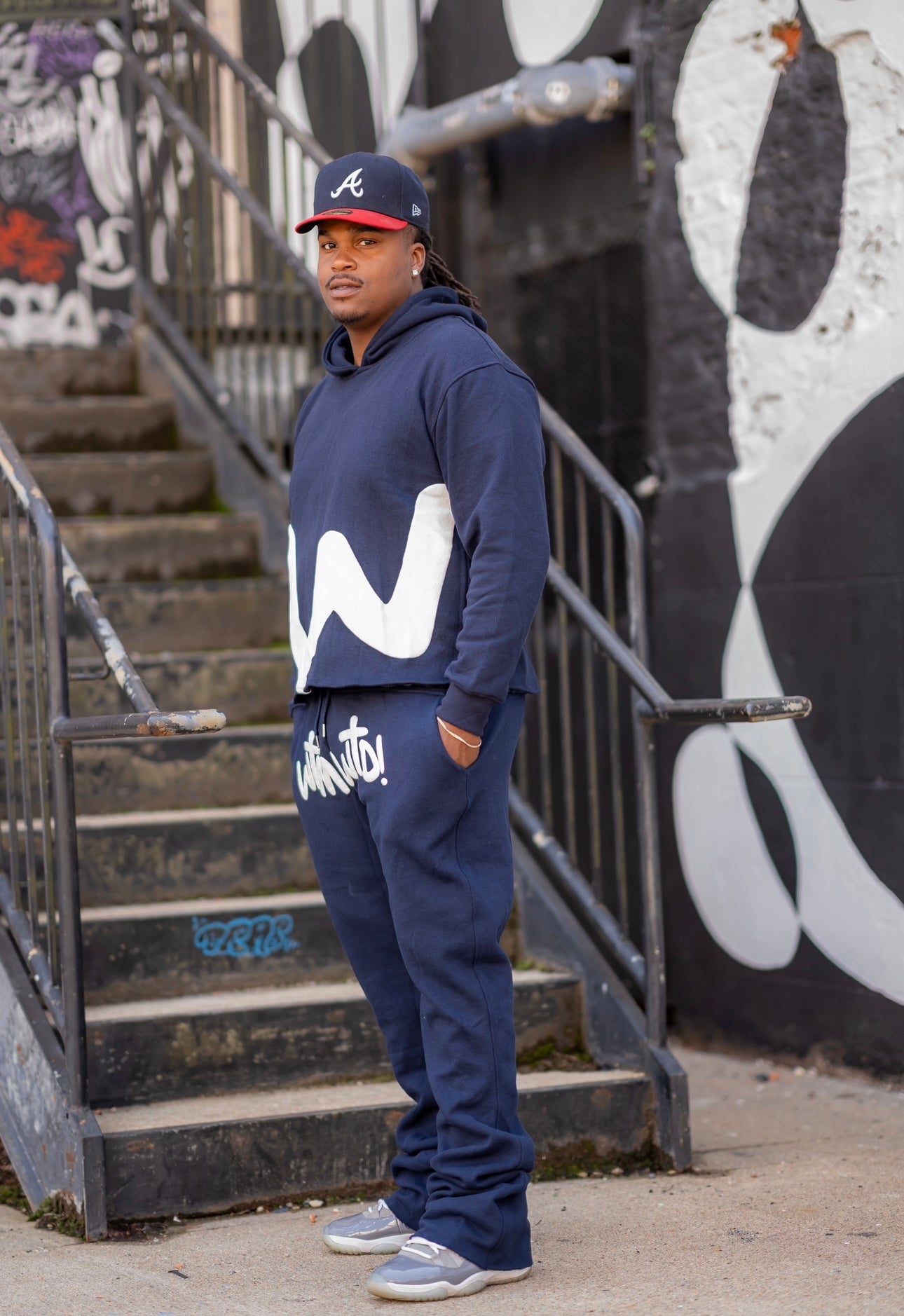 Midnight Navy Street Stacks